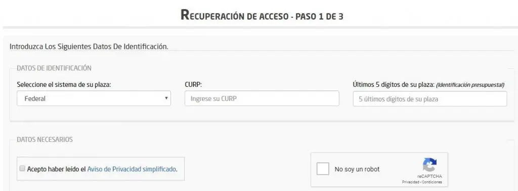 mi portal SEV contraseña